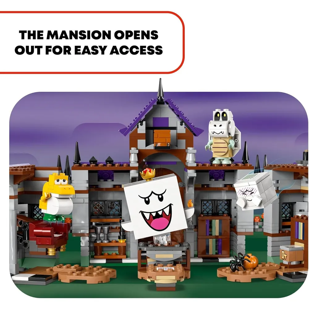 Lego Super Mario Mansión Encantada del Rey Boo con 4 figuras