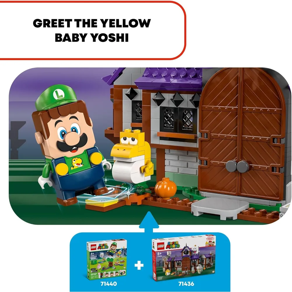 Lego Super Mario Mansión Encantada del Rey Boo con 4 figuras