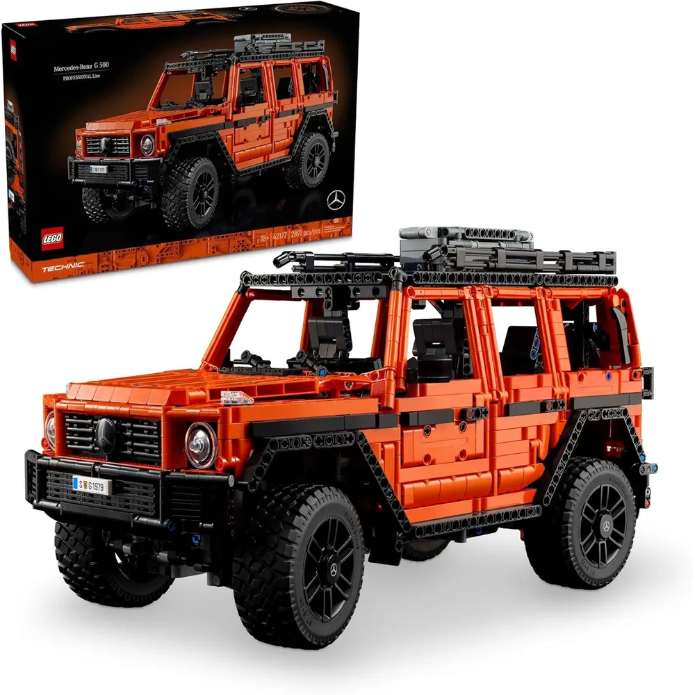 Lego Technic Mercedes-Benz G 500 Profesional con detalles realistas