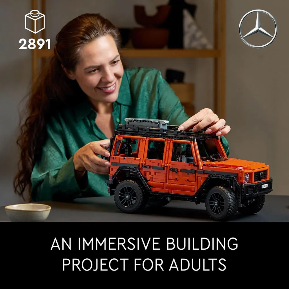 Lego Technic Mercedes-Benz G 500 Profesional con detalles realistas