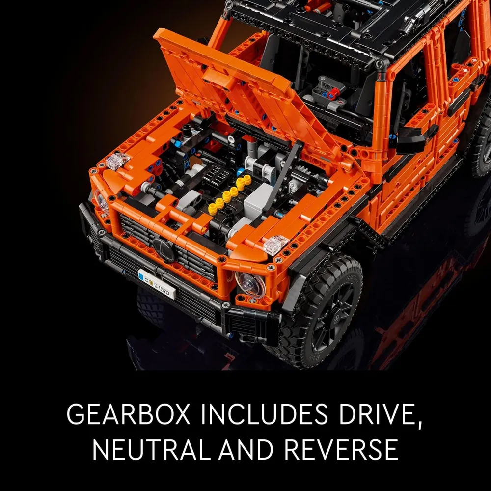 Lego Technic Mercedes-Benz G 500 Profesional con detalles realistas