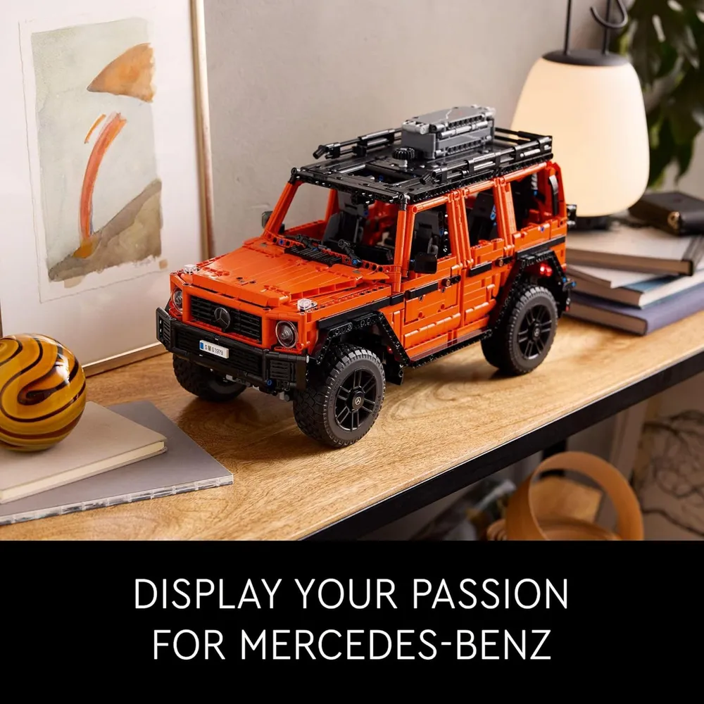Lego Technic Mercedes-Benz G 500 Profesional con detalles realistas