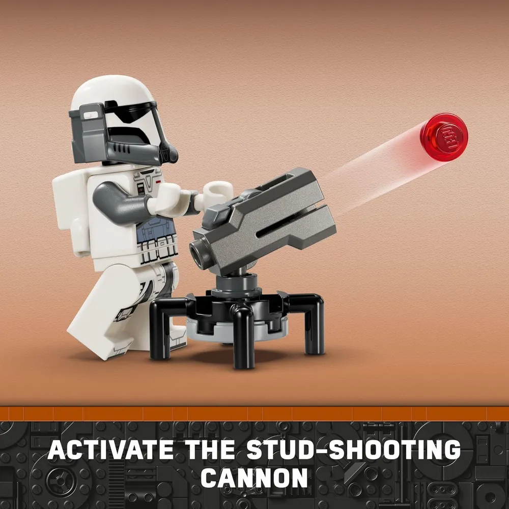 LEGO STAR WARS EMBOSCADA EN MANDALORE CON 4 MINIFIGURAS