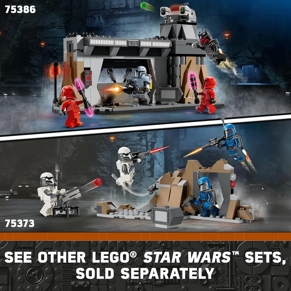 LEGO STAR WARS EMBOSCADA EN MANDALORE CON 4 MINIFIGURAS