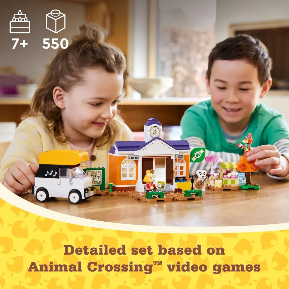 Lego Animal Crossing Concierto de K.K., figuras y set de juego