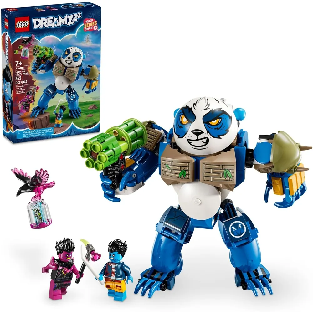 Lego Dreamzzz Logan el poderoso panda con 2 minifiguras