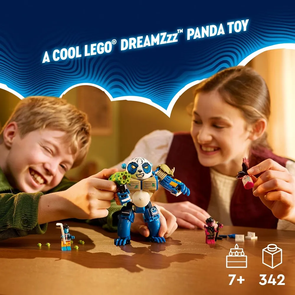 Lego Dreamzzz Logan el poderoso panda con 2 minifiguras