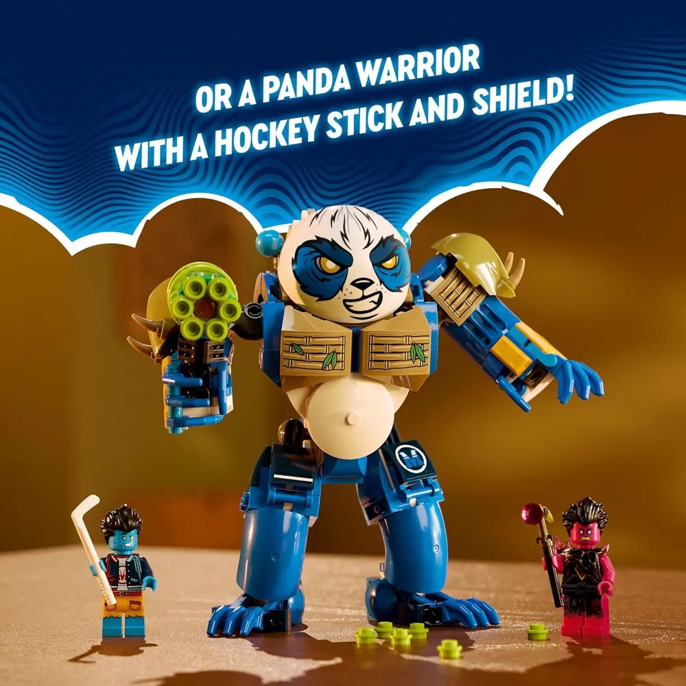 Lego Dreamzzz Logan el poderoso panda con 2 minifiguras
