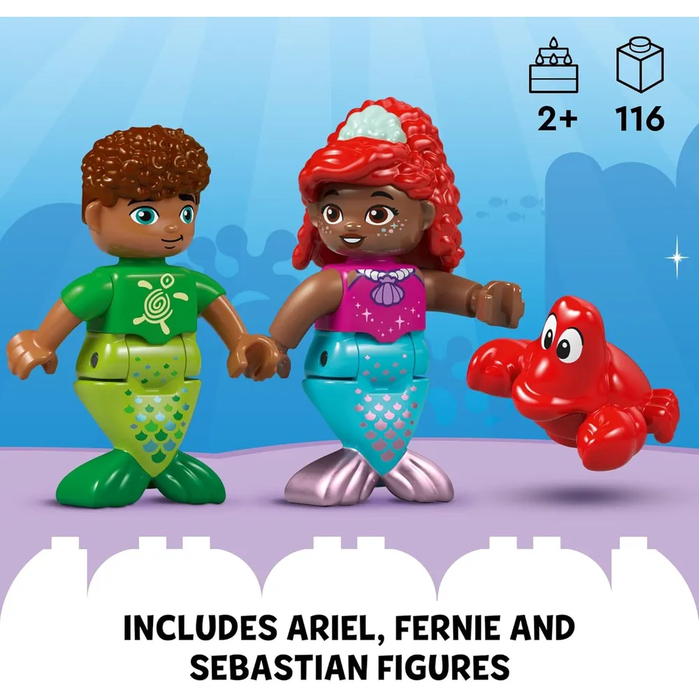 Lego Duplo Palacio Mágico Submarino de Ariel con minifigura