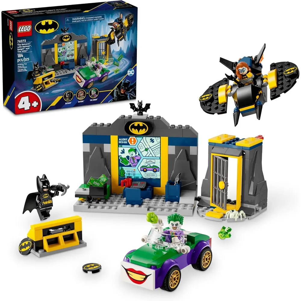 Lego DC Batman La Baticueva con Batman, Batgirl y Joker