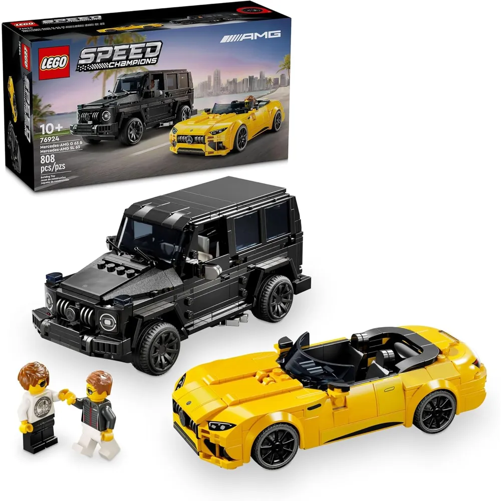 LEGO SPEED CHAMPIONS MERCEDES-AMG G 63 Y SL 63 F1
