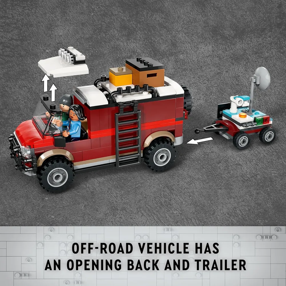 Lego Jurassic World Descubrimiento del Estegosaurio con 2 figuras