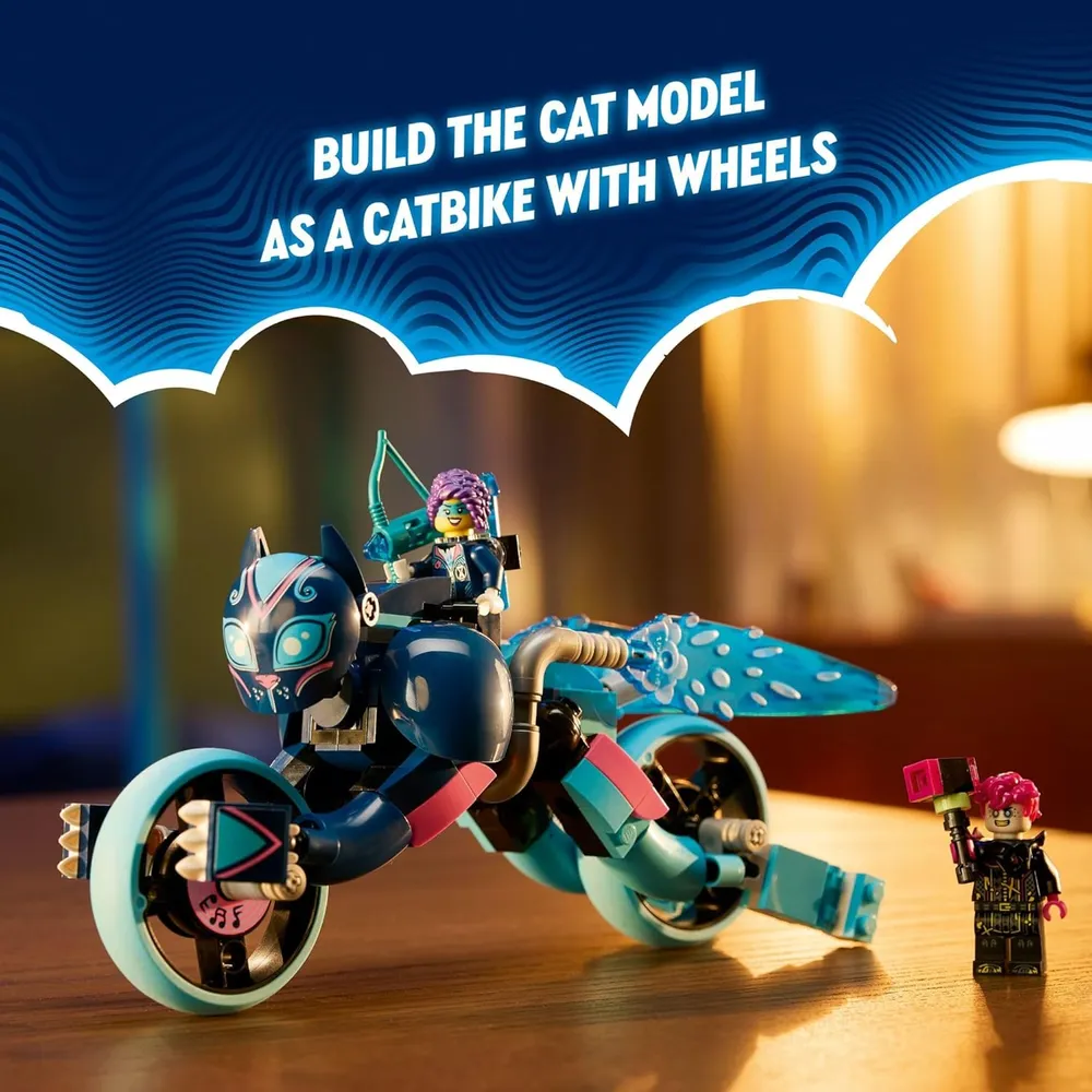 LEGO DREAMZZZ MOTO DE ZOEY EL GATO CON 2 MINIFIGURAS