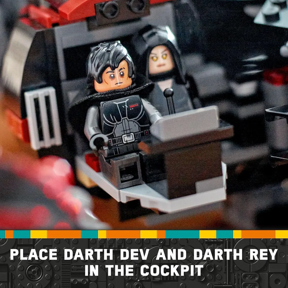 LEGO STAR WARS HALCÓN OSCURO NAVE COLECCIONABLE CON 6 FIGURAS