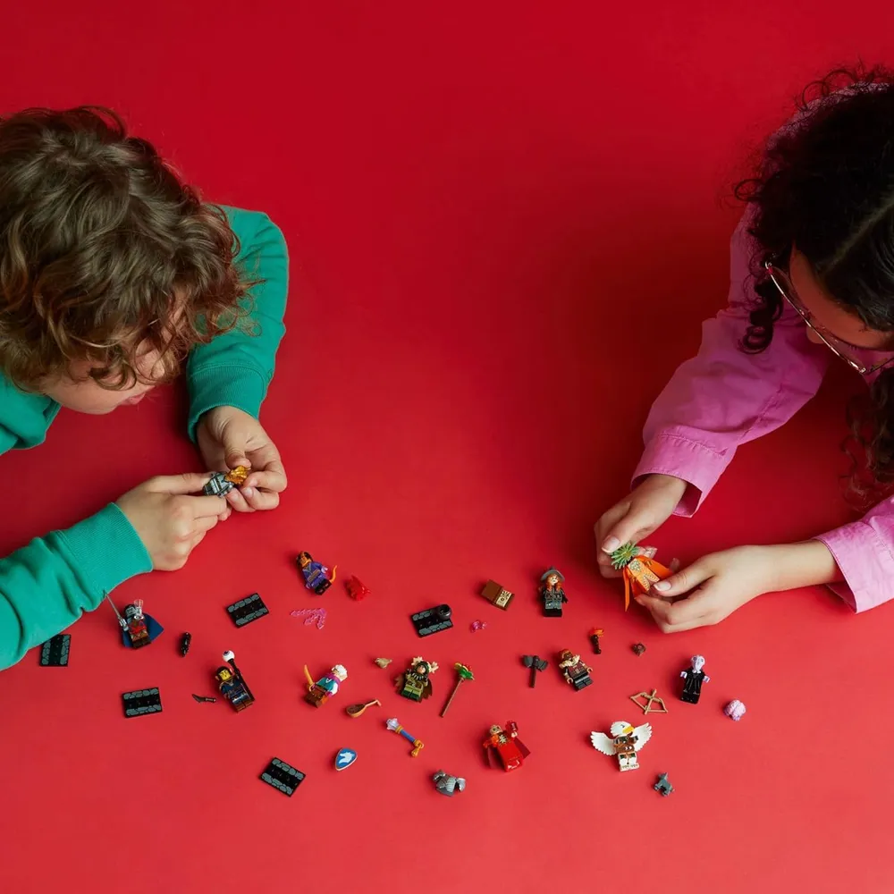 Pack de 6 minifiguras Lego Calabozos y Dragones, figuras coleccionables