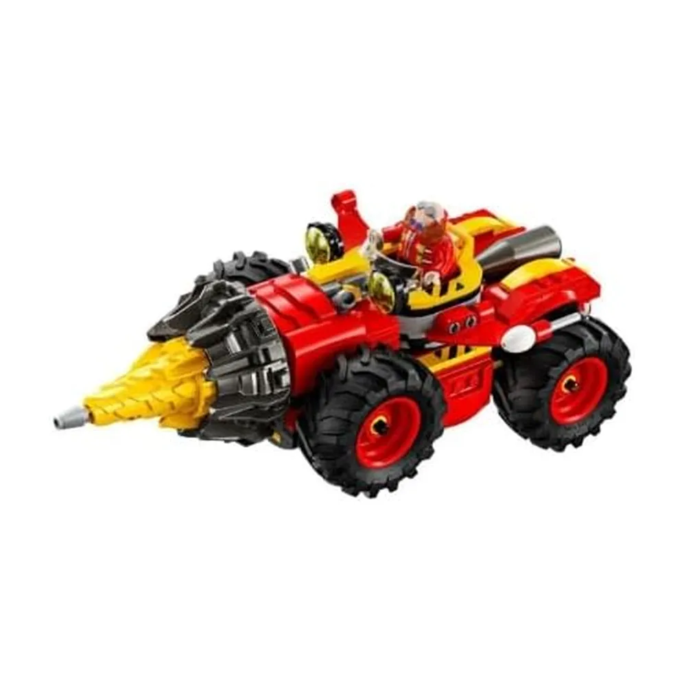 Lego Sonic Super Sonic vs Egg Drillster con Shadow y Dr. Eggman