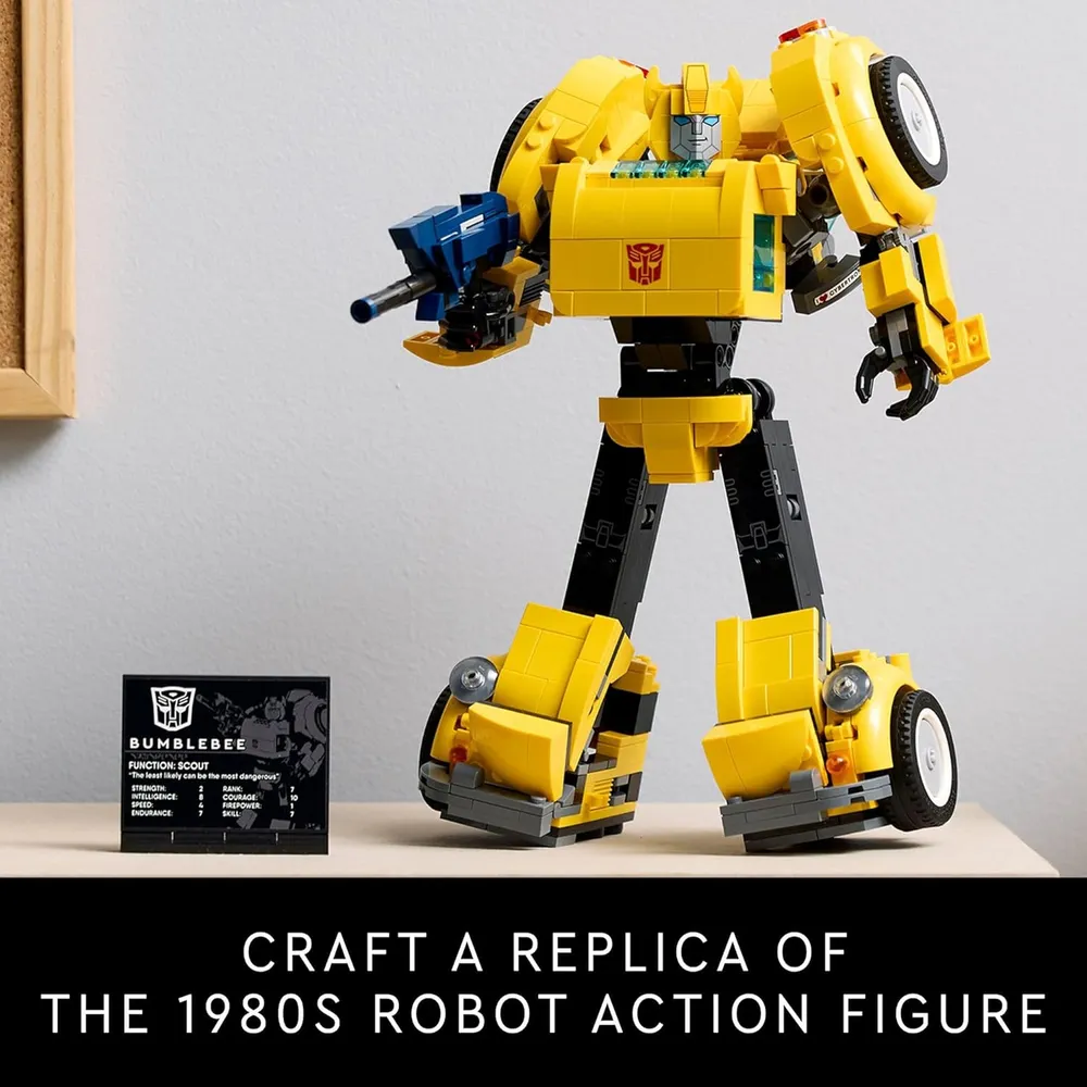 LEGO ICONS BUMBLEBEE FIGURA DE ACCIÓN