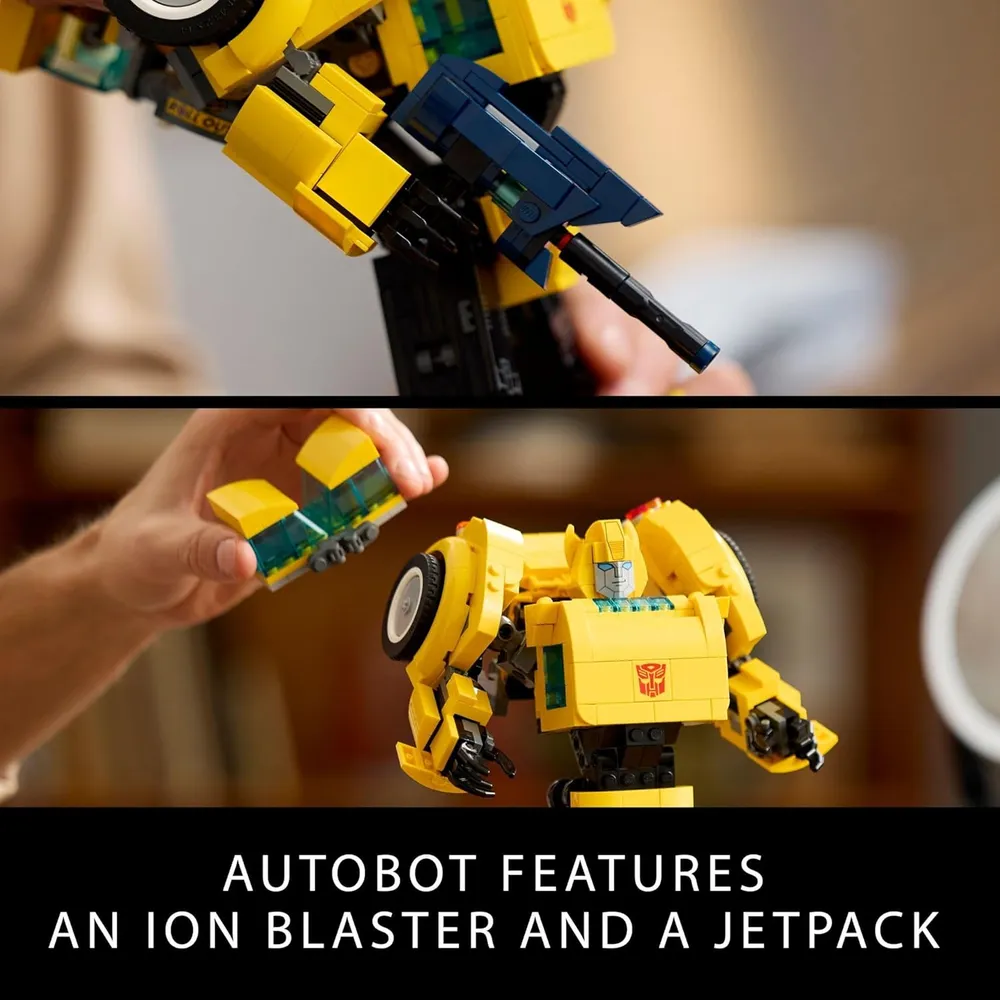 LEGO ICONS BUMBLEBEE FIGURA DE ACCIÓN