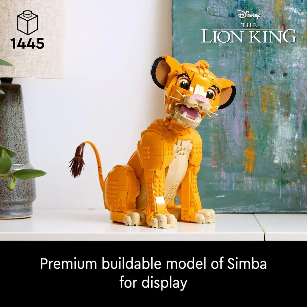 LEGO DISNEY SIMBA JOVEN SET DE CONSTRUCCIÓN