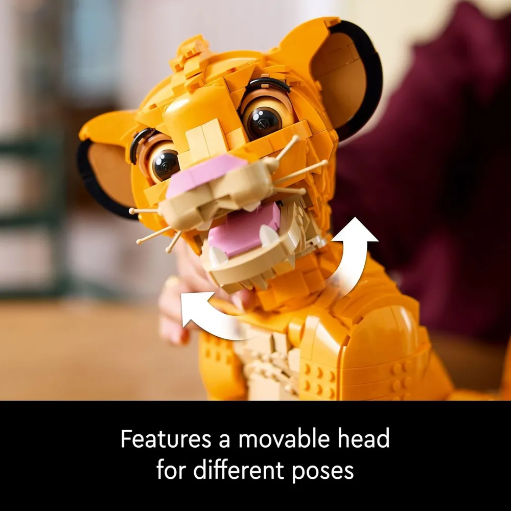 LEGO DISNEY SIMBA JOVEN SET DE CONSTRUCCIÓN