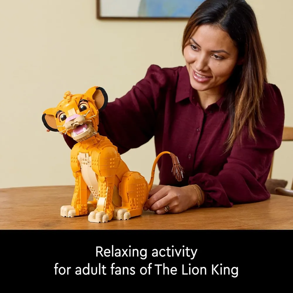 LEGO DISNEY SIMBA JOVEN SET DE CONSTRUCCIÓN