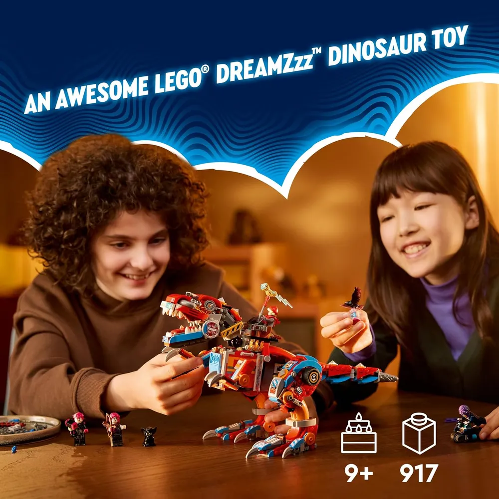 Lego Dreamzzz Cooper's Robot Dinosaur C-Rex, juguete de construcción
