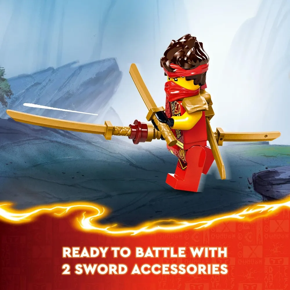 Lego Ninjago Source Dragon of Motion, juego ninja con 6 minifiguras