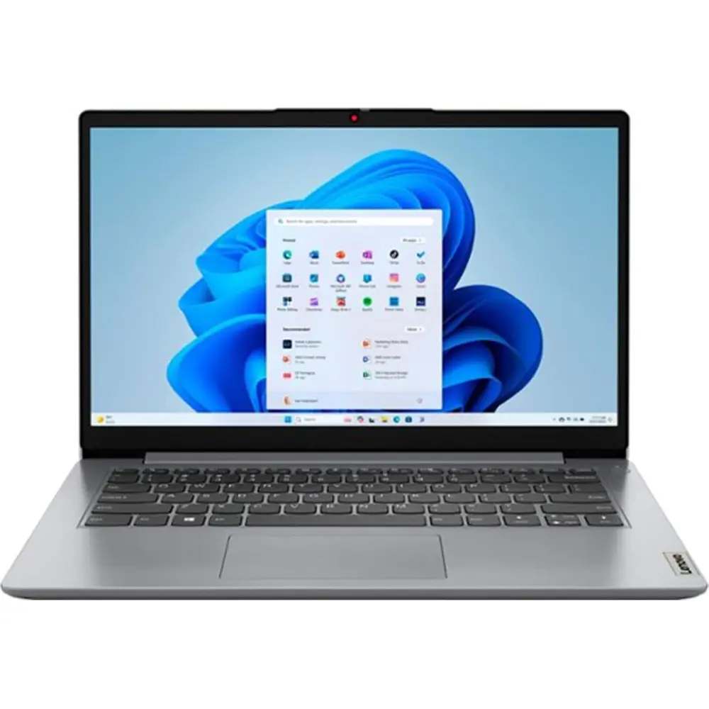 LAPTOP IDEAPAD 1 14" INTEL CELERON N4020 4GB RAM 128GB EMMC WINDOWS 11 LENOVO | GRIS - TECLADO INGLÉS