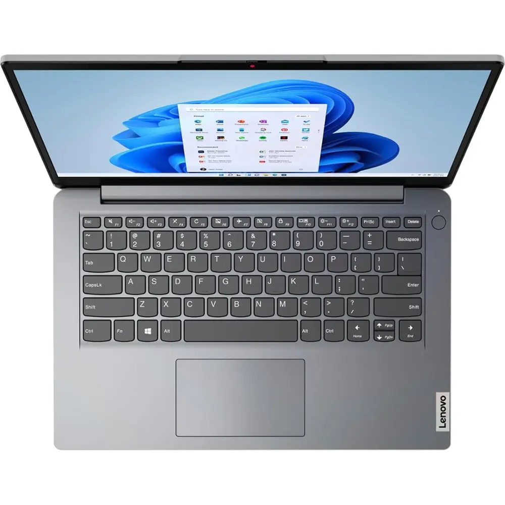 LAPTOP IDEAPAD 1 14" INTEL CELERON N4020 4GB RAM 128GB EMMC WINDOWS 11 LENOVO | GRIS - TECLADO INGLÉS