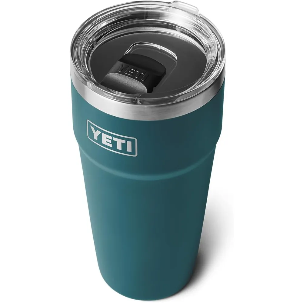 YETI Rambler Vaso  de 30 oz de acero inoxidable con tapa MagSlider color verde jade