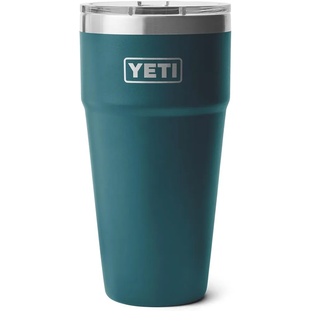 YETI Rambler Vaso  de 30 oz de acero inoxidable con tapa MagSlider color verde jade