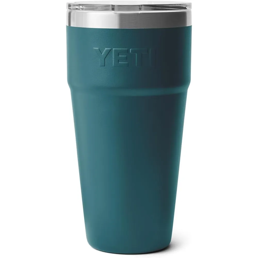 YETI Rambler Vaso  de 30 oz de acero inoxidable con tapa MagSlider color verde jade