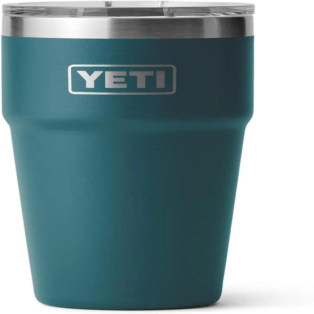YETI Rambler Vaso de 20 oz de acero inoxidable y tapa MagSlider color verde jade