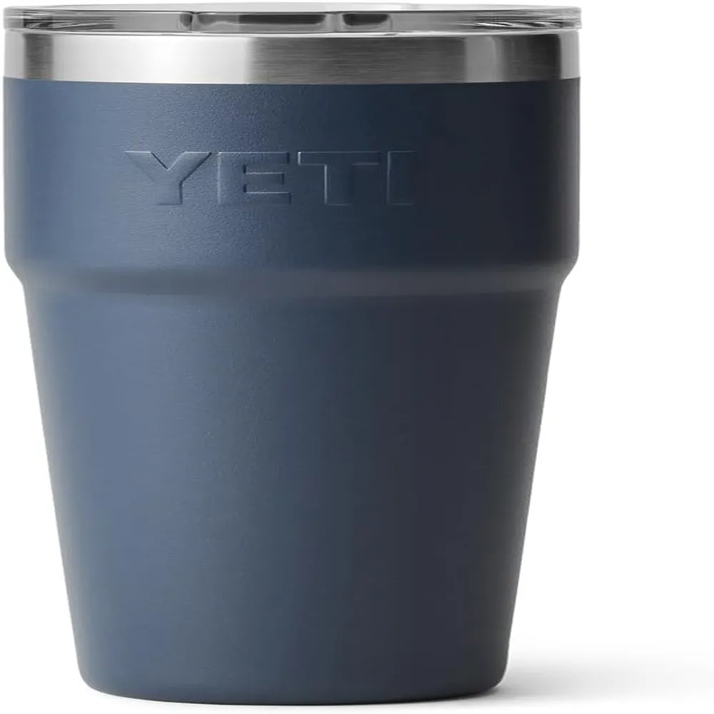 YETI Rambler Vaso de 20 oz de acero inoxidable y tapa MagSlider color azul marino