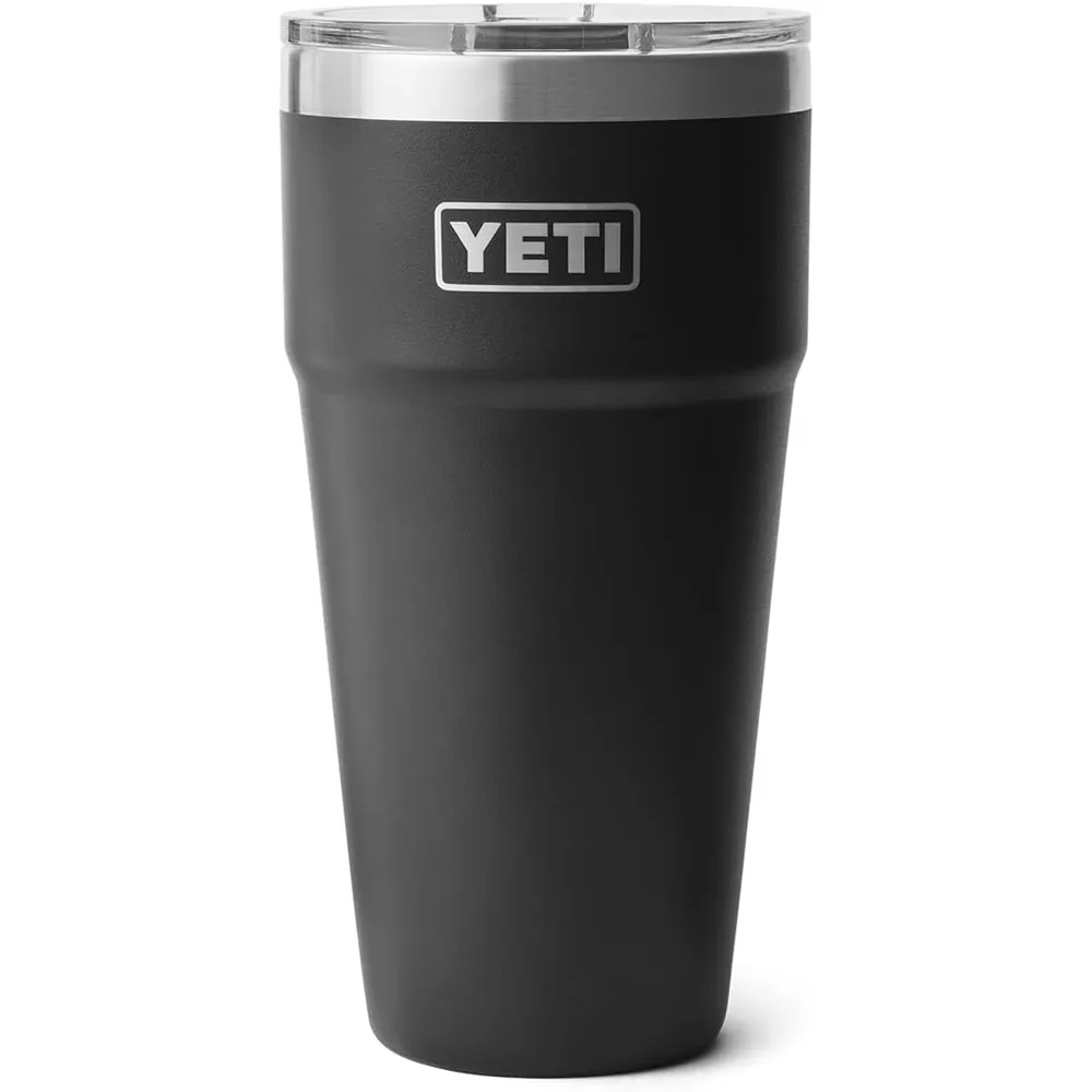 YETI Rambler Vaso  de 30 oz de acero inoxidable con tapa MagSlider color negro