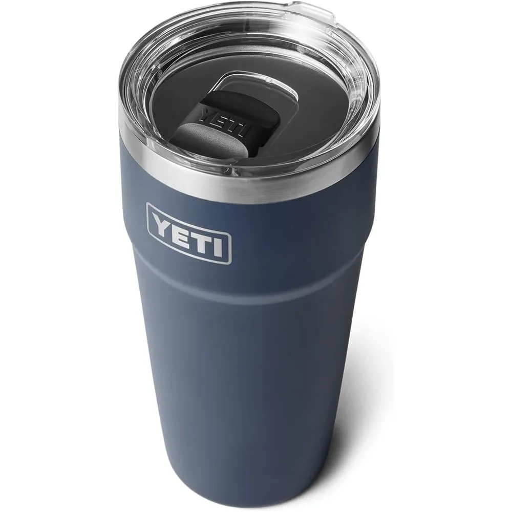 YETI Rambler Vaso  de 30 oz de acero inoxidable con tapa MagSlider color azul marino