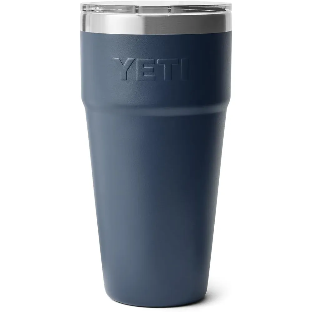 YETI Rambler Vaso  de 30 oz de acero inoxidable con tapa MagSlider color azul marino