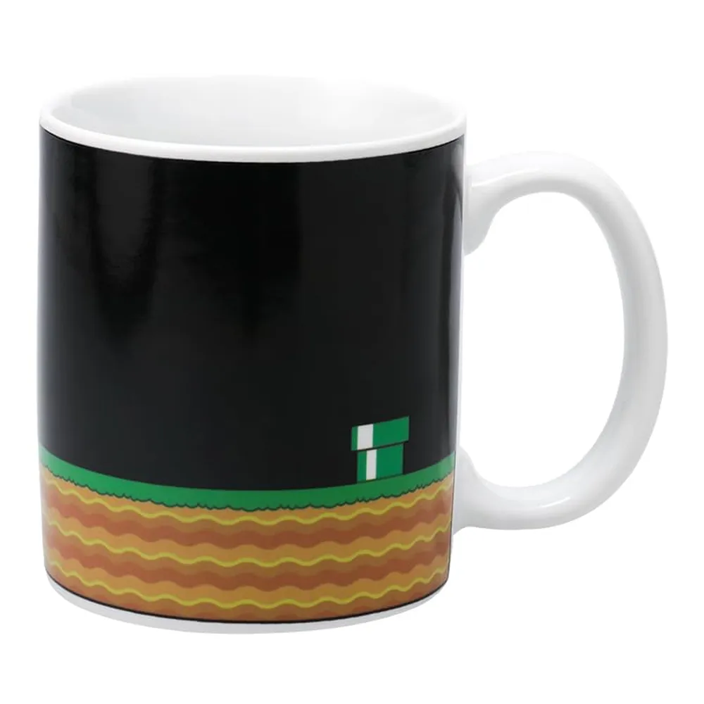 Paladone Super Mario Level, taza térmica cambia color