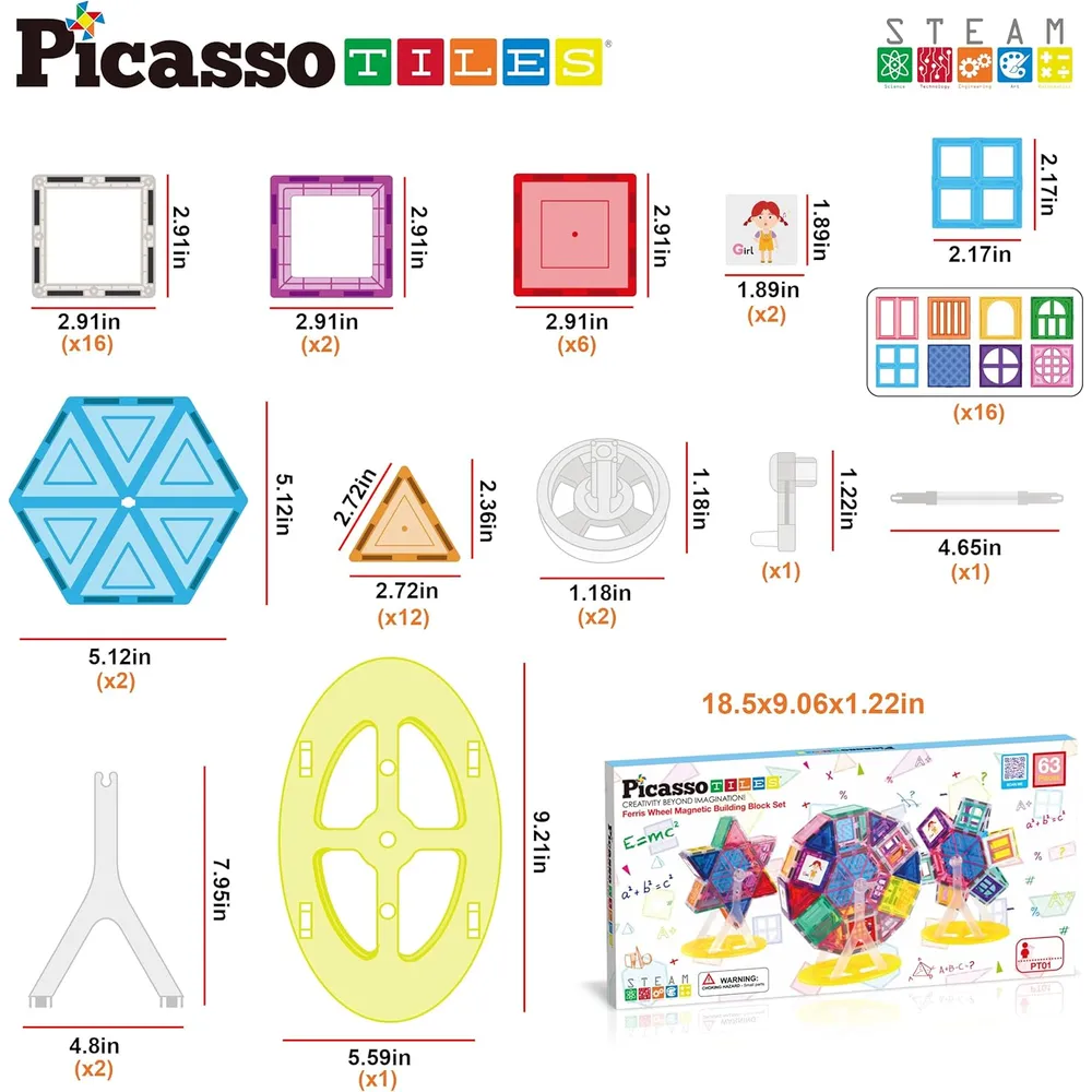 BLOQUES JUEGO GIRATORIO PT01 PICASSOTILES