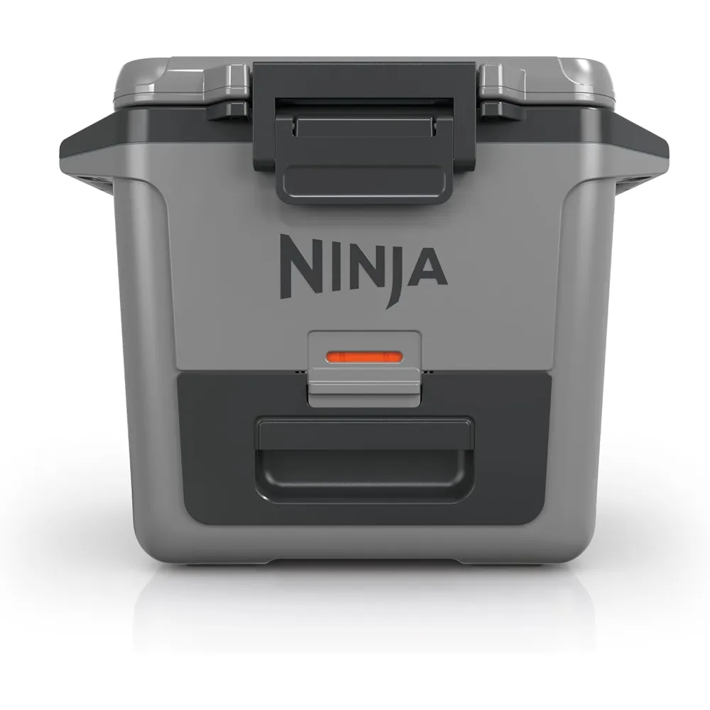 Ninja enfriador duro FB131GY Frostvault, con cajón seco, alta resistencia, 30 qt / 28,4 L | Gris
