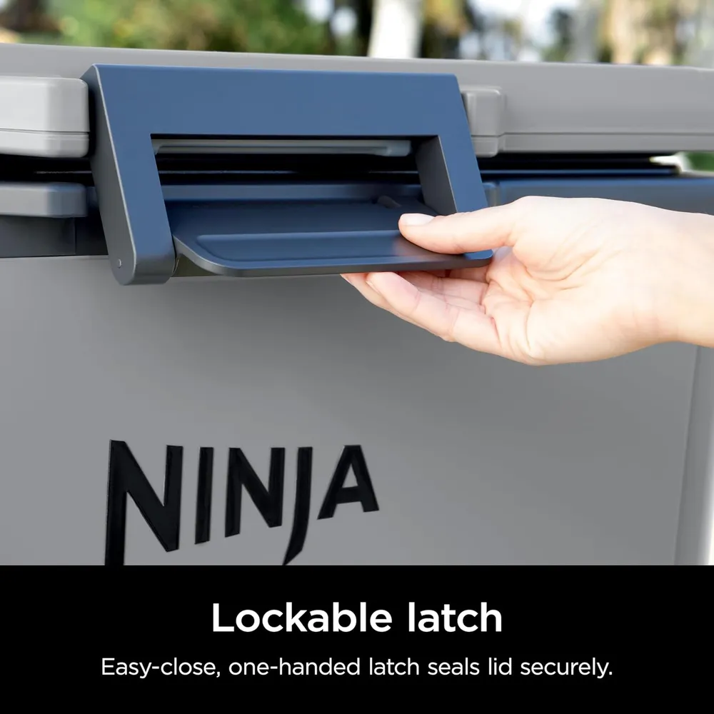 b0cv5nlpsy_3_webp.webp Ninja enfriador duro FB131GY Frostvault, con cajón seco, alta resistencia, 30 qt / 28,4 L | Gris