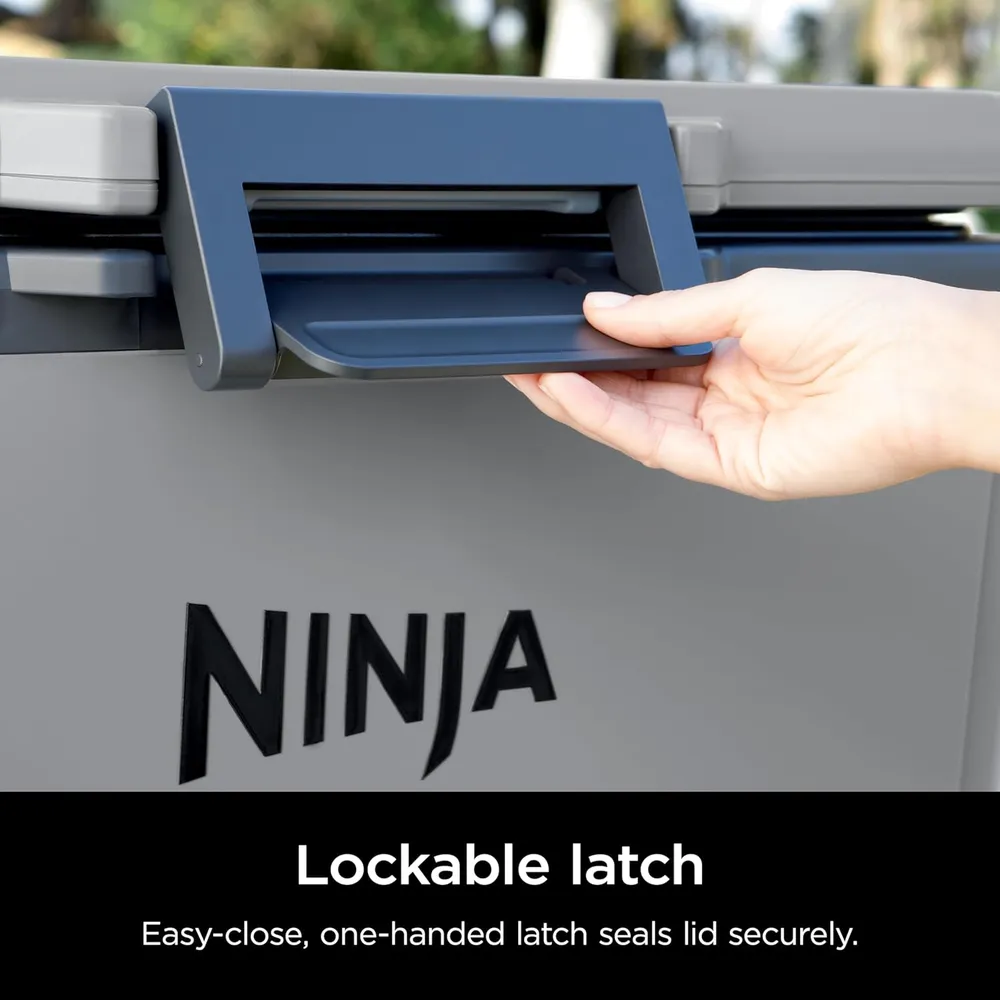 b0cv5nng3w_3_webp.webp Ninja enfriador duro FB151GY Frostvault con cajón seco, alta resistencia, 50 qt / 47,3 L | Gris