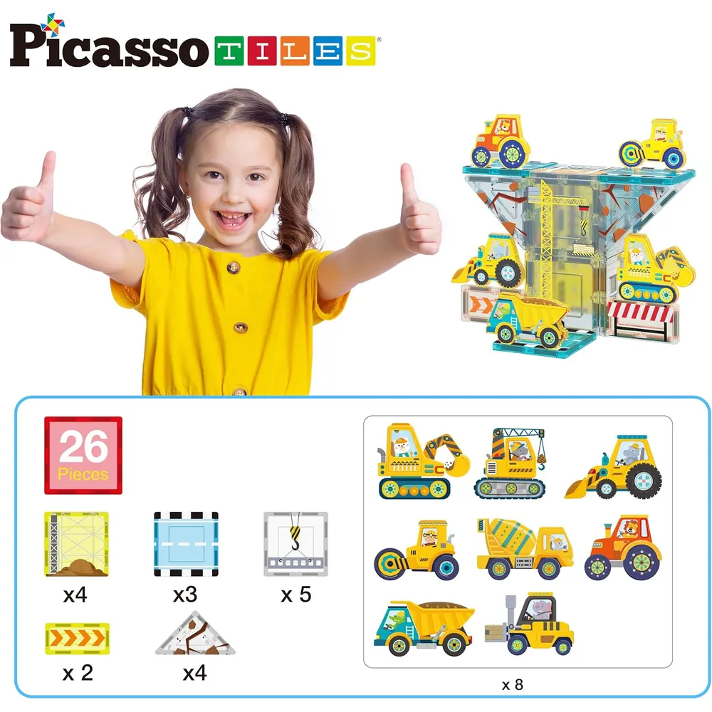BLOQUES MAGNÉTICOS VEHÍCULOS PTQ21 PICASSOTILES