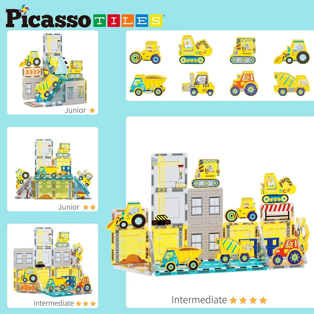 BLOQUES MAGNÉTICOS VEHÍCULOS PTQ21 PICASSOTILES