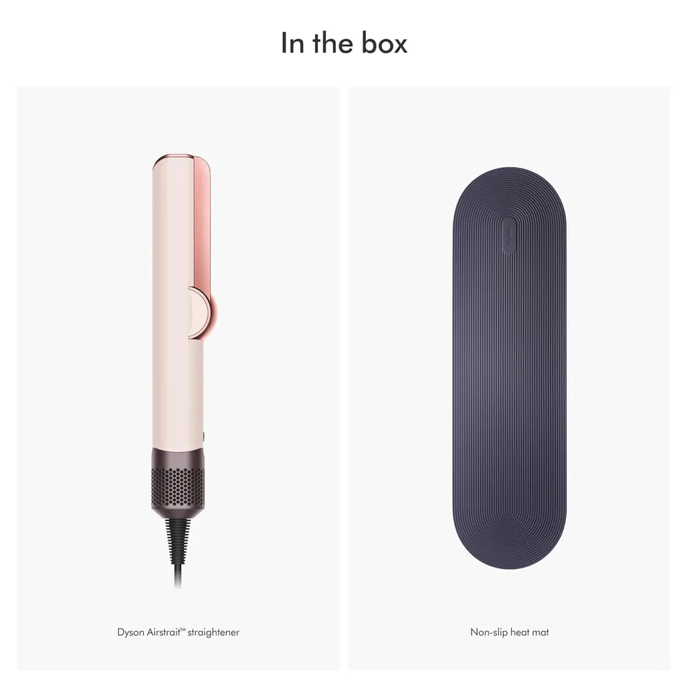 PLANCHA DE PELO AIRSTRAIT PARA CABELLO HÚMEDO / SECO DYSON | CERAMIC PINK