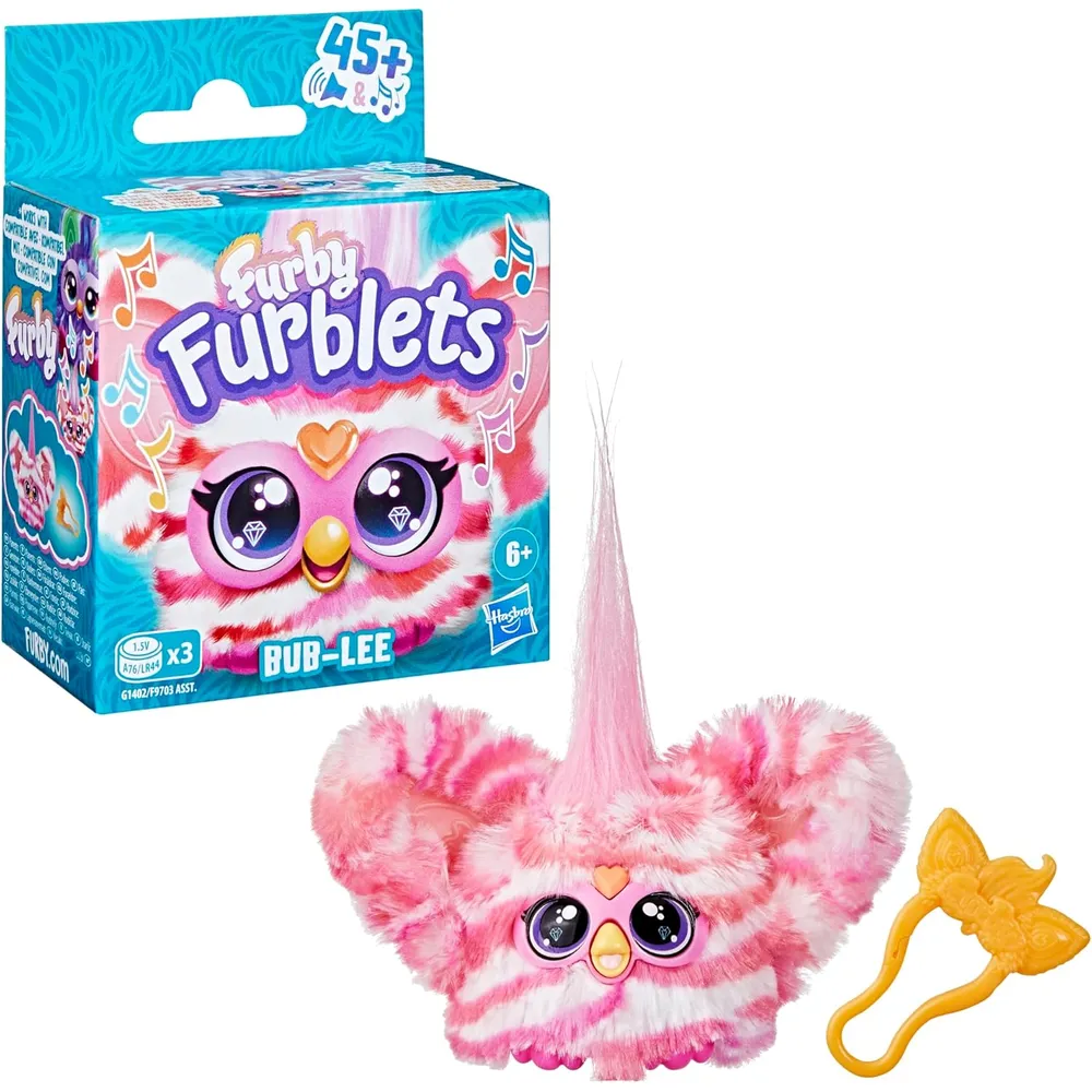 Furby Furblets Bub-Lee Mini Amigo | Rosa/Blanco