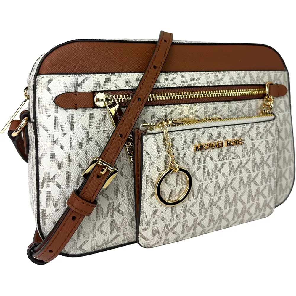 Michael Kors | Bolso Jet Set Grande con Logo y Monedero a Juego Crossbody