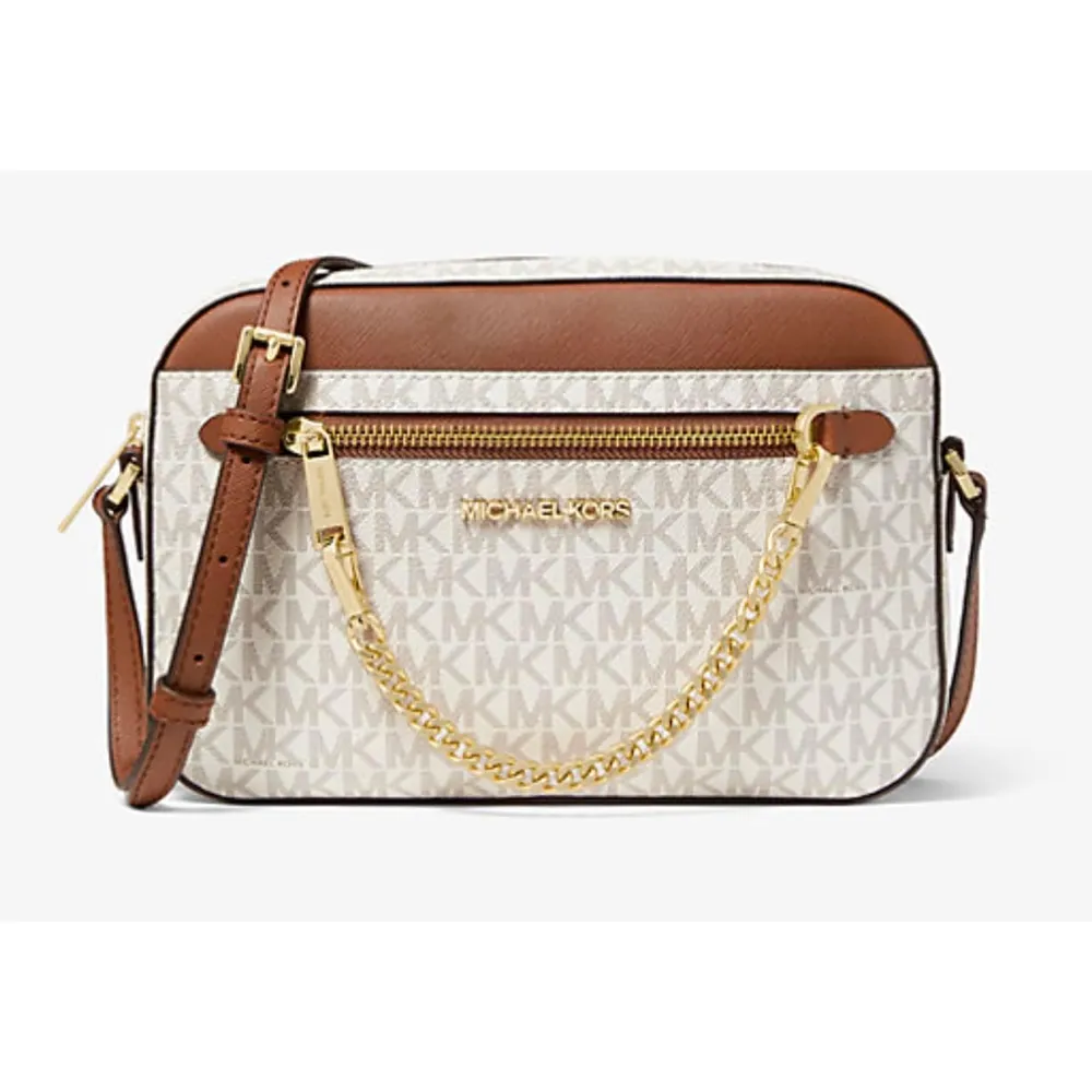 Michael Kors | Bolso Jet Set Grande con Logo y Monedero a Juego Crossbody