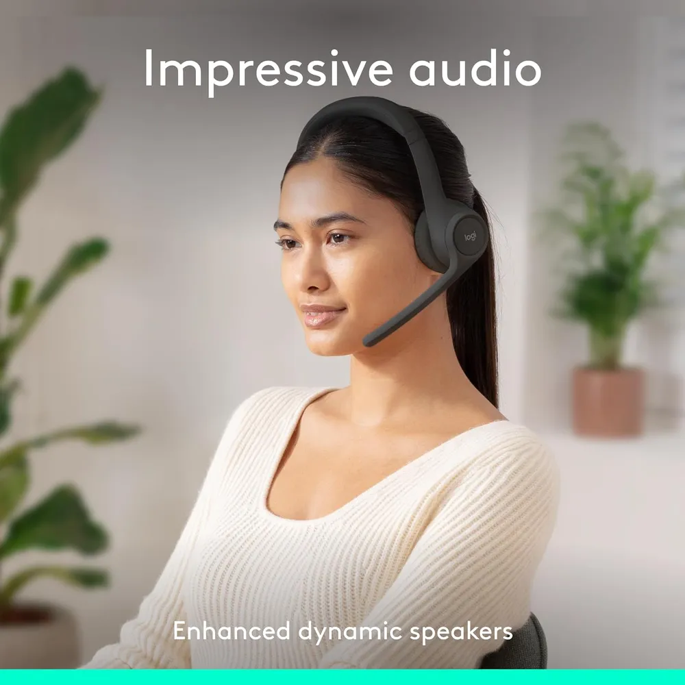 AUDÍFONOS INALÁMBRICOS ZONE 301 LOGITECH | GRAFITO
