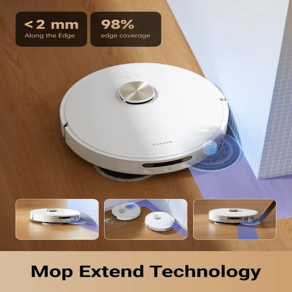 Dreame L10s Pro Ultra Heat robot aspirador con mopa caliente | Blanco